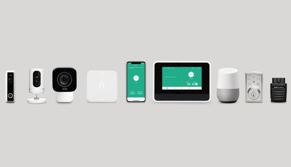 Vivint home security product line in Ithaca